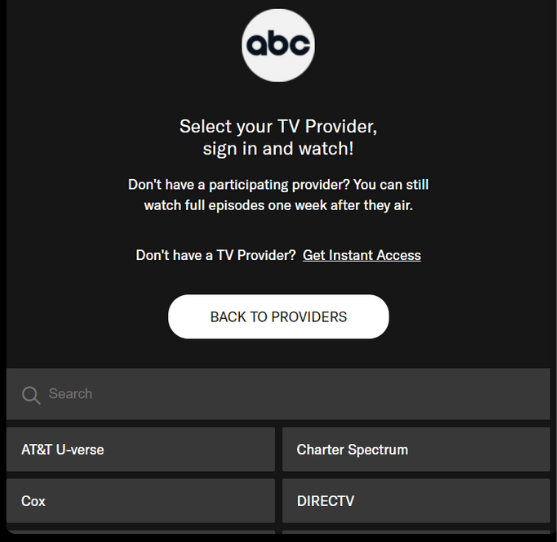 ABC tv live stream